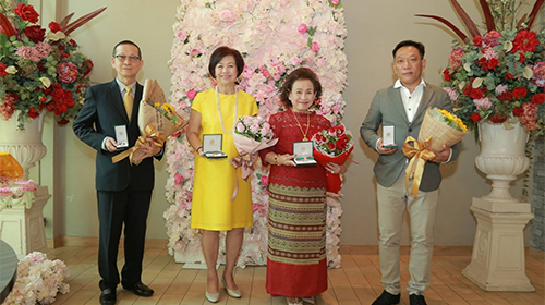 Receiving royal decorations in 2019